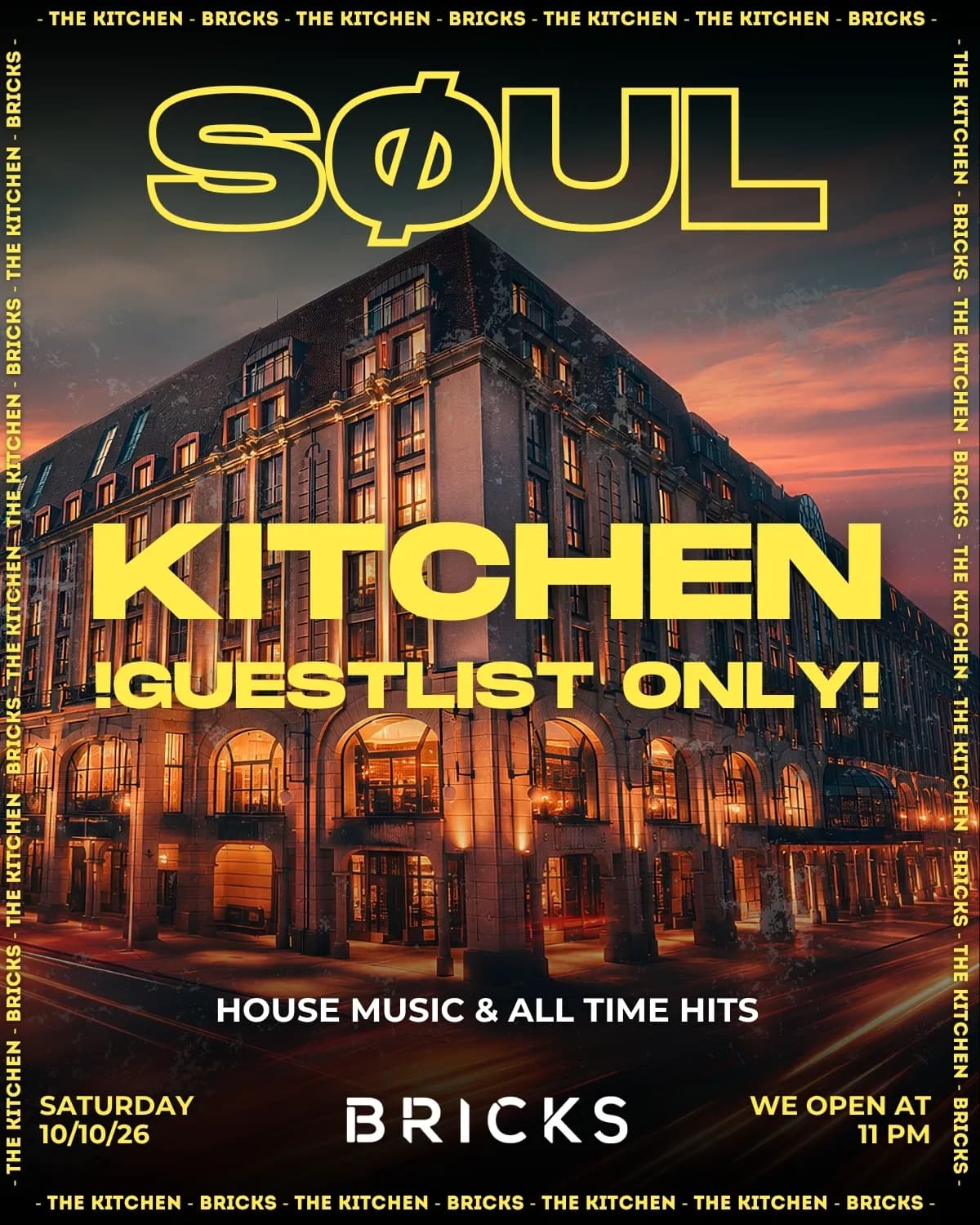 SØUL – THE KITCHEN I BRICKS BERLIN